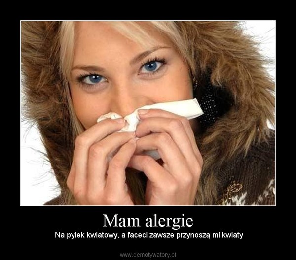 Mam alergie