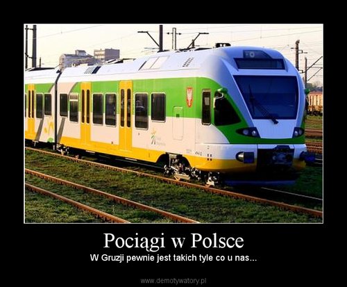 Pociągi w Polsce