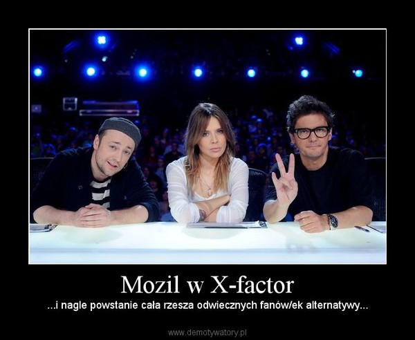 Mozil w X-factor