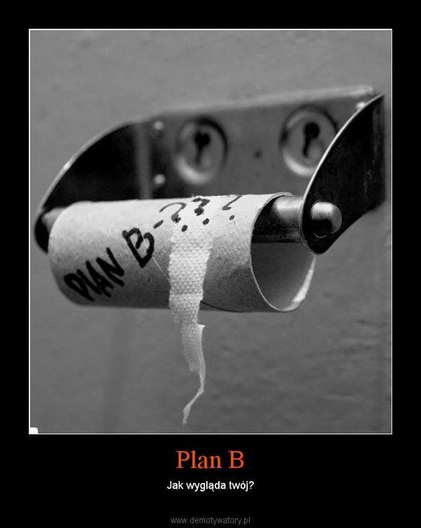 Plan B – Jak wygląda twój? 