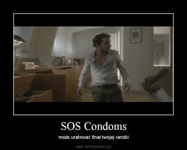 SOS Condoms – może uratować finał twojej randki 