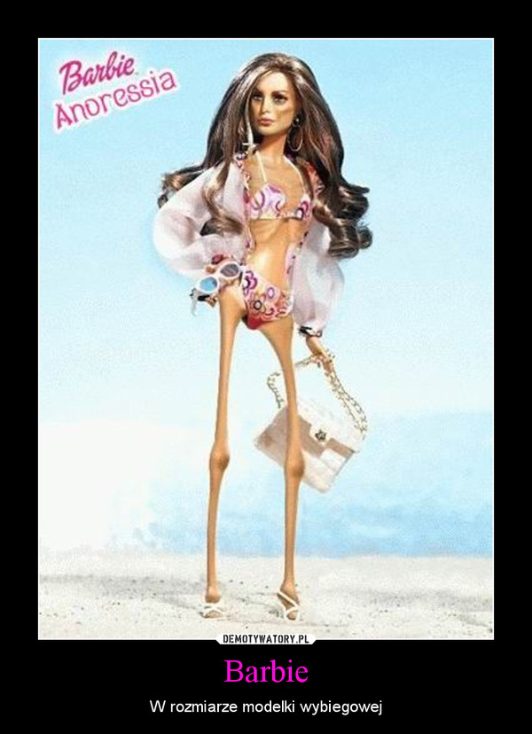Barbie – W rozmiarze modelki wybiegowej 