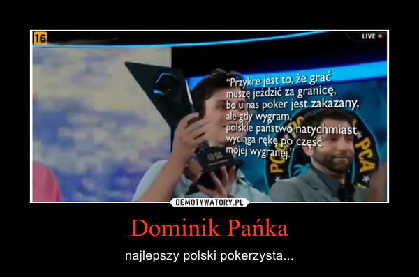 Dominik Pańka – najlepszy polski pokerzysta... 