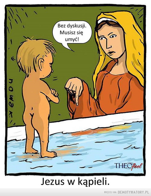 Maryja chyba nie miała tak łatwo z Jezusem
