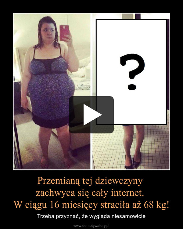Przemianą tej dziewczyny zachwyca się cały internet. W ciągu 16 miesięcy straciła aż 68 kg! – Trzeba przyznać, że wygląda niesamowicie 