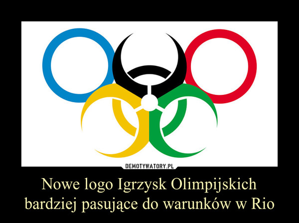 Nowe logo Igrzysk Olimpijskich bardziej pasujące do warunków w Rio –  