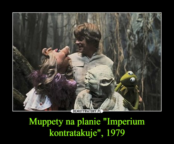 Muppety na planie "Imperium kontratakuje", 1979