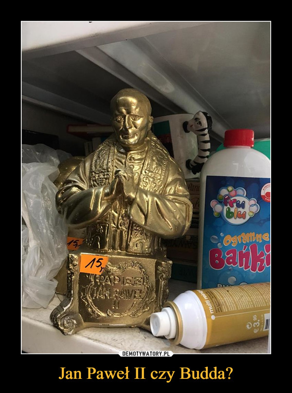 Jan Paweł II czy Budda? –  