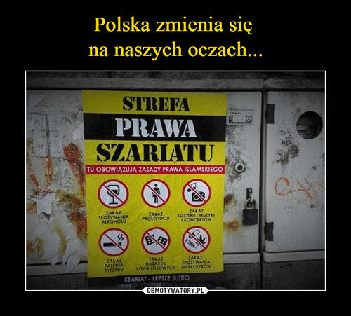 Polska zmienia się 
na naszych oczach...