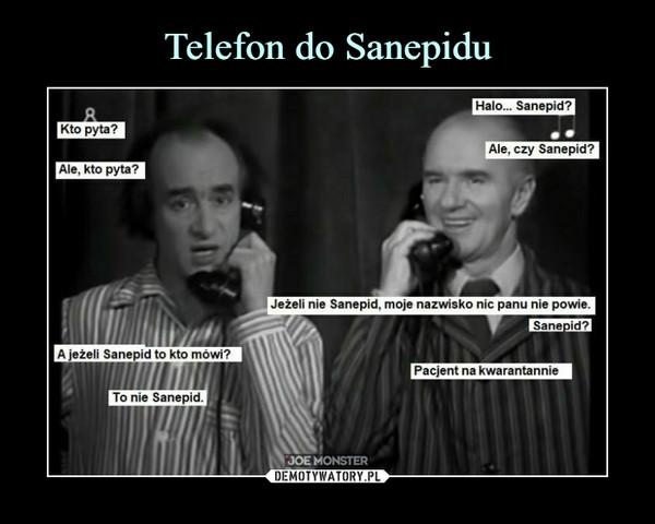 Telefon do Sanepidu
