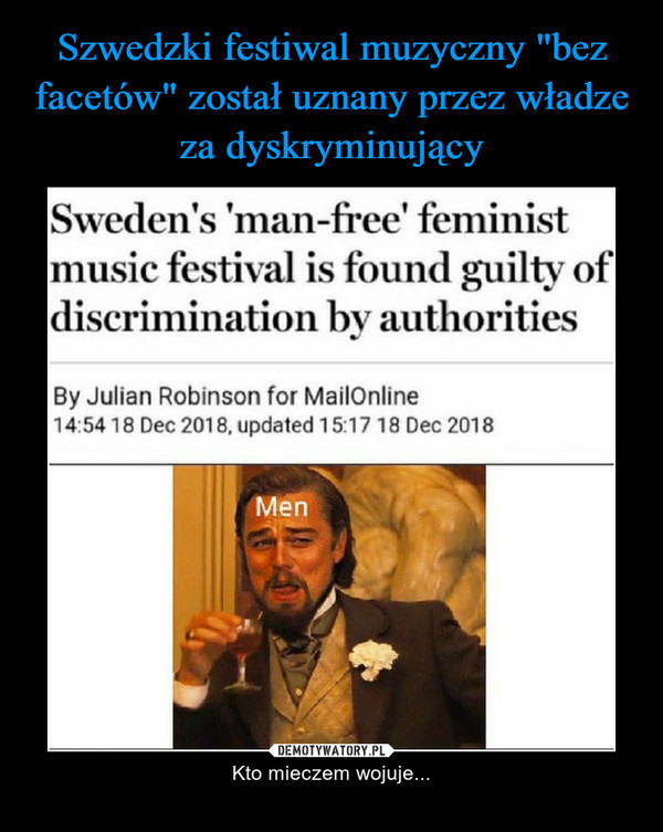 Szwedzki festiwal muzyczny "bez facetów" został uznany przez władze za dyskryminujący