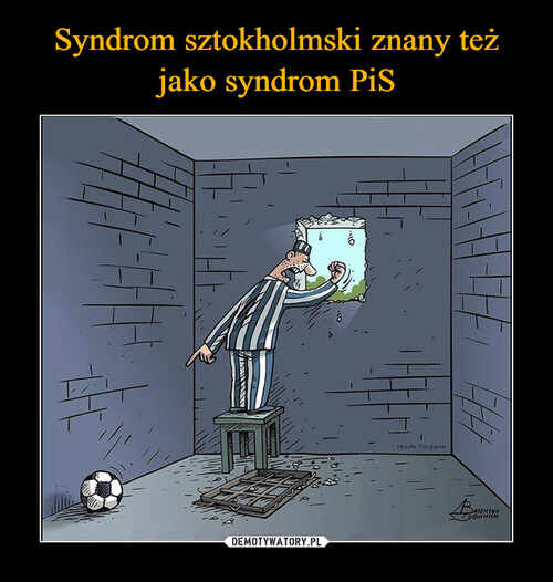Syndrom sztokholmski znany też jako syndrom PiS