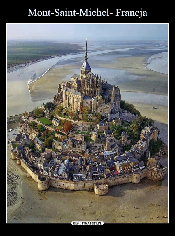 Mont-Saint-Michel- Francja