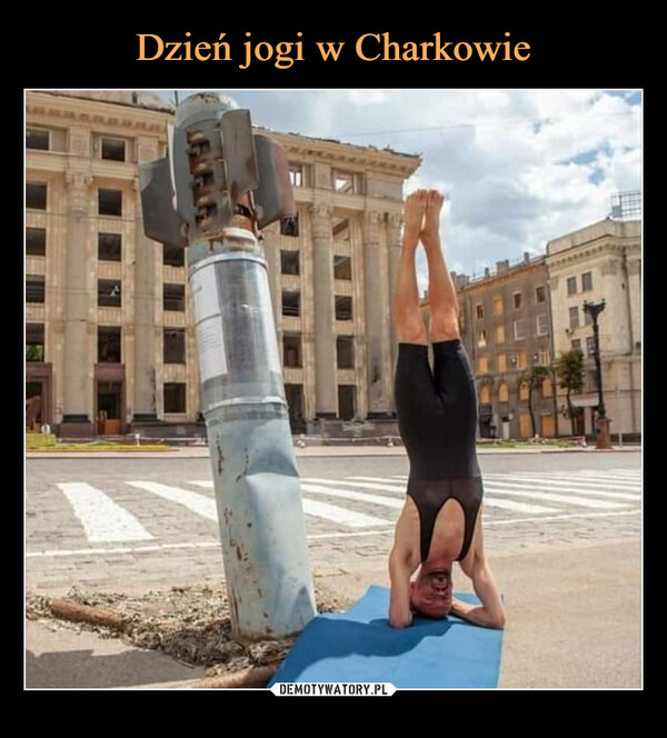 Dzień jogi w Charkowie