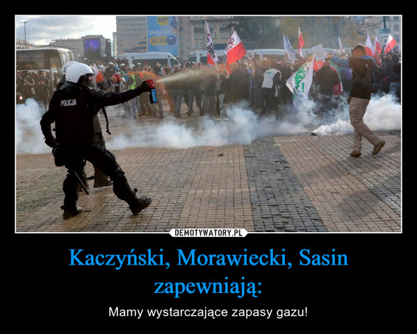 Kaczyński, Morawiecki, Sasin zapewniają: – Mamy wystarczające zapasy gazu! 