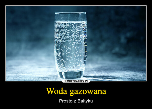 Woda gazowana – Prosto z Bałtyku 
