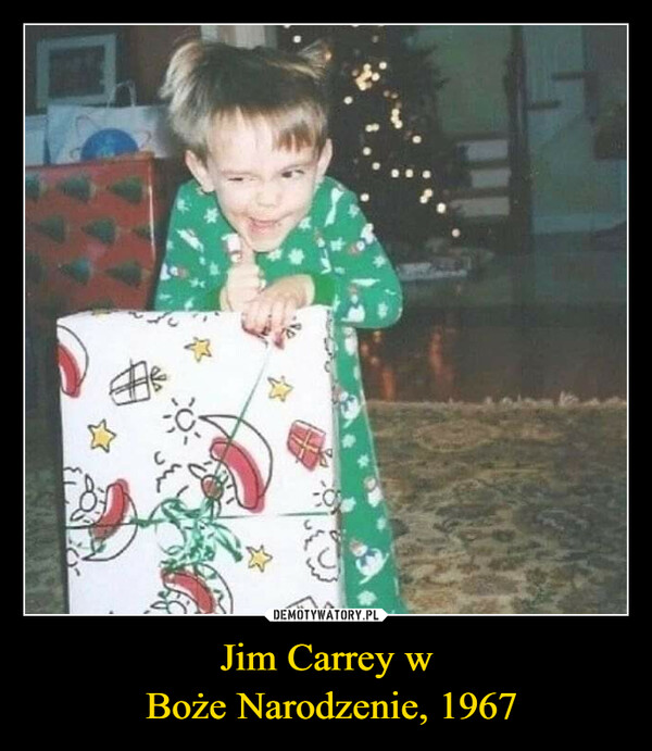Jim Carrey w Boże Narodzenie, 1967 –  