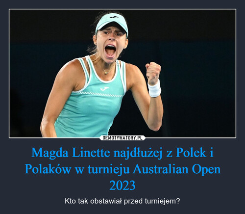 Magda Linette najdłużej z Polek i Polaków w turnieju Australian Open 2023