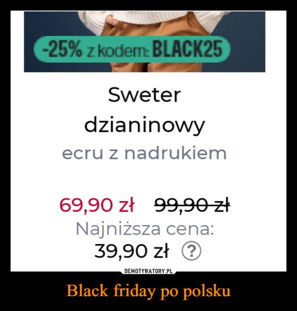 Black friday po polsku