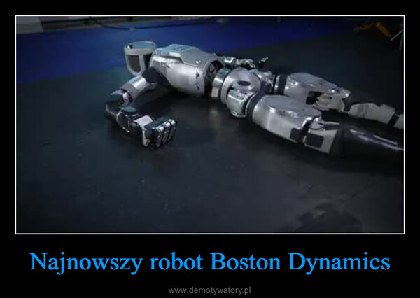 Najnowszy robot Boston Dynamics –  